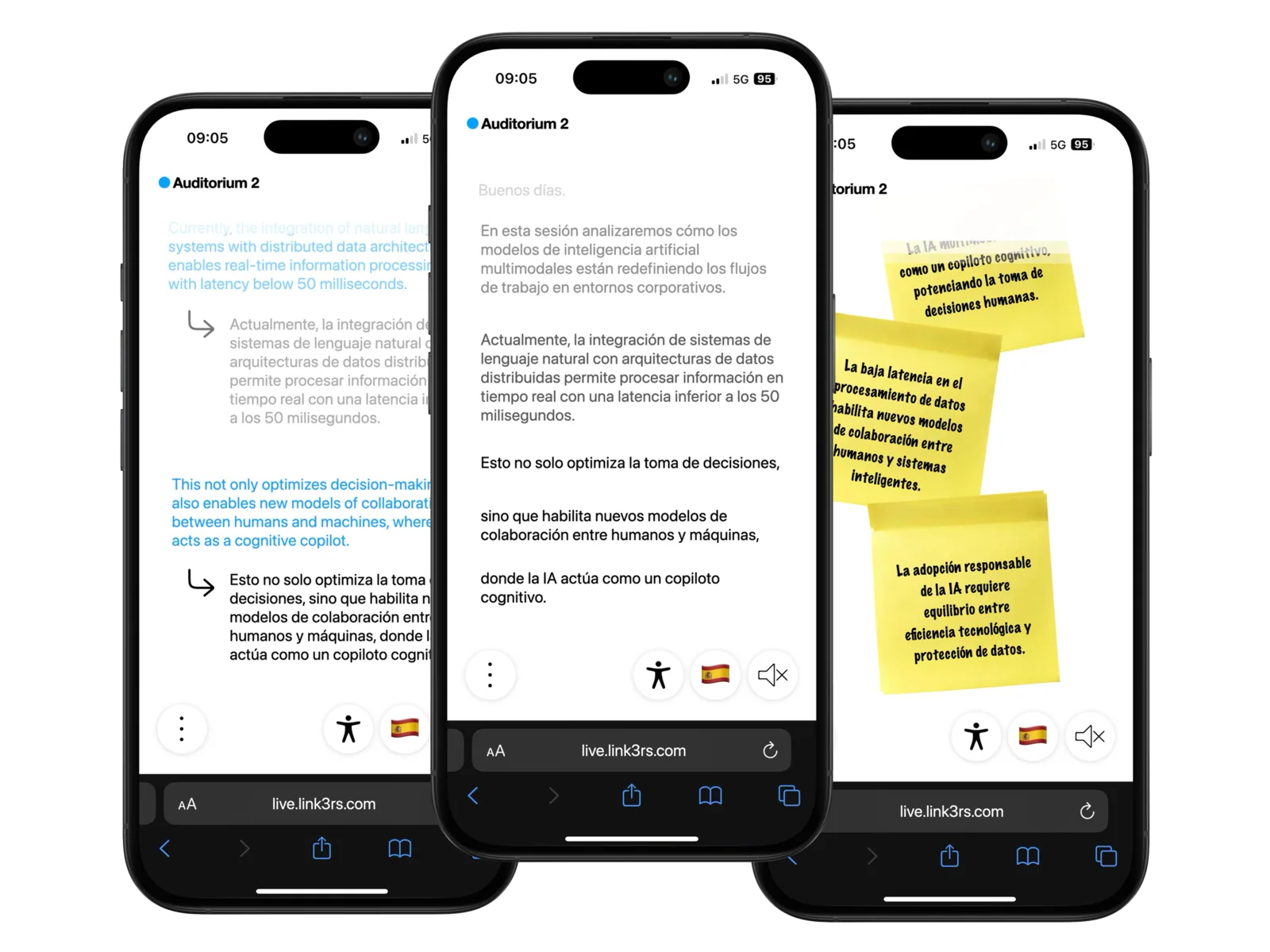 Link3rs App screens